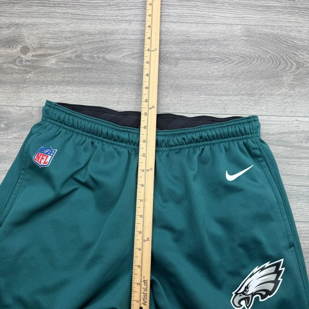 Nike Philadelphia Eagles Sweatpants Men Large Green NFL Football Sideline Swoosh